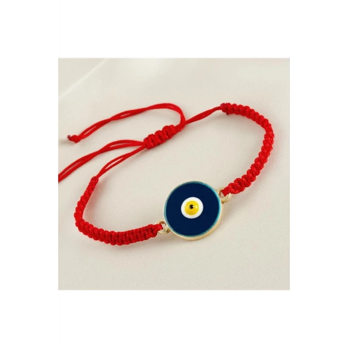 ieg™ Nazar Mineli Makrome Örgülü Bileklik