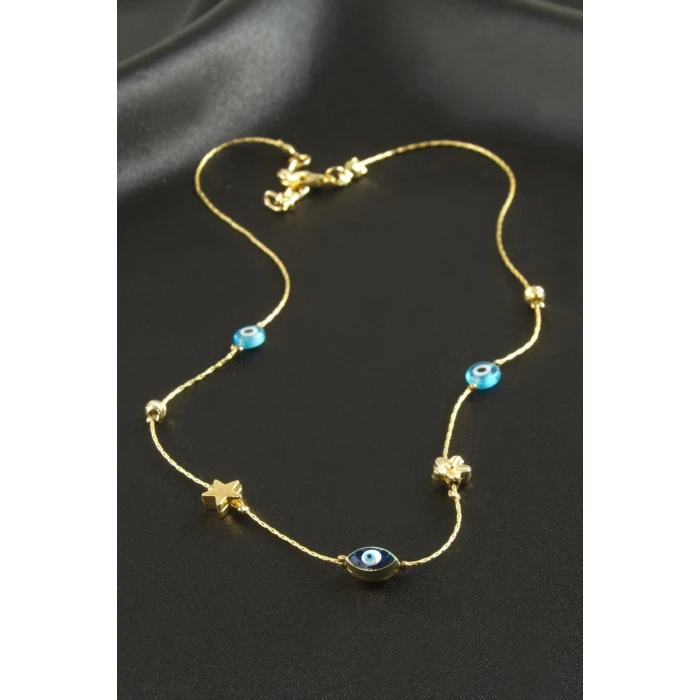 ieg™ Nazar Mineli Zincir Şans Kolye