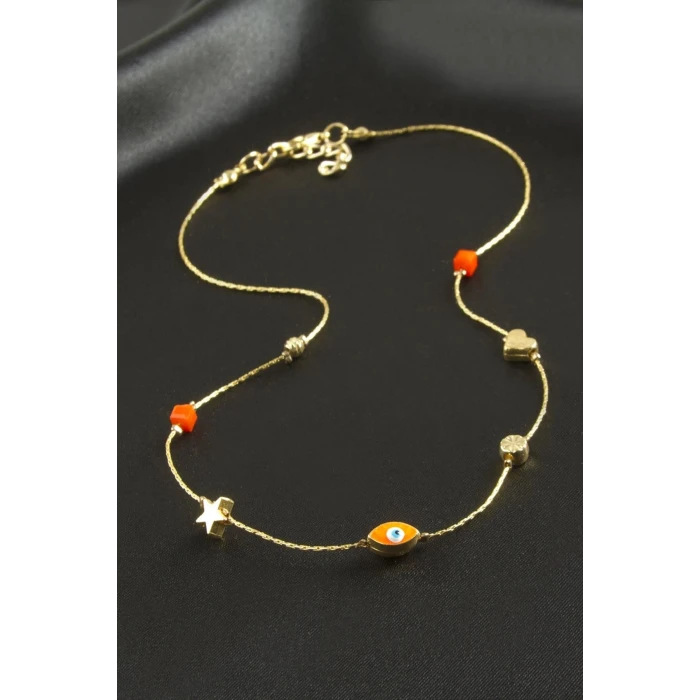 ieg™ Nazar Mineli Zincir Şans Kolye