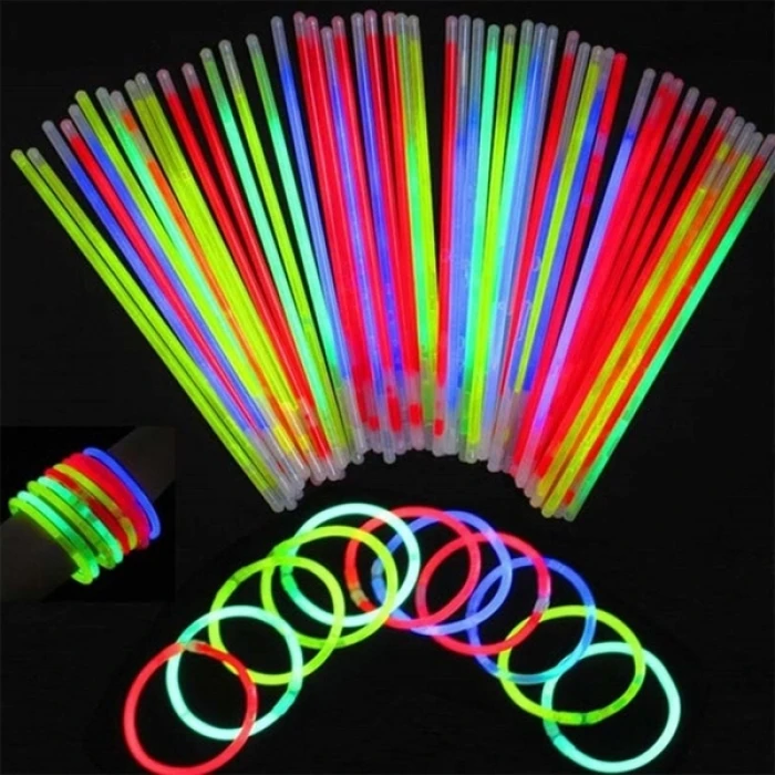 ieg™ Neon Karanlıkta Parlayan Çubuklar 50 Adet