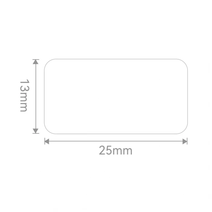 ieg™ Nıımbot Ew25 Etiket 25mm X 13mm Low Temperature  (-80°c) 390 Etiket/rulo (m2)(1923)