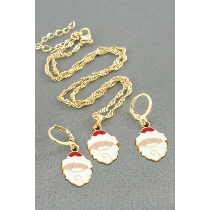 ieg™ Noel Baba Yılbaşı Kutulu Zincir Kolye Set