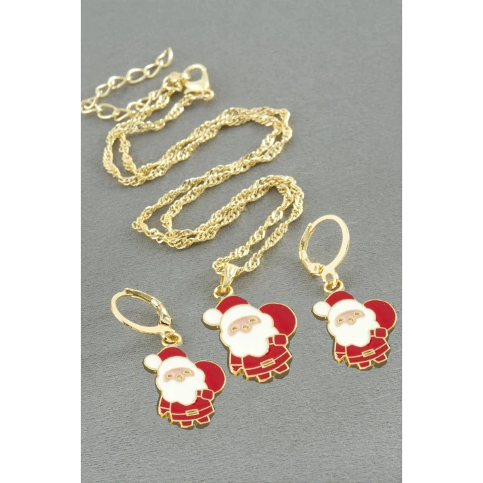 ieg™ Noel Baba Yılbaşı Kutulu Zincir Kolye Set