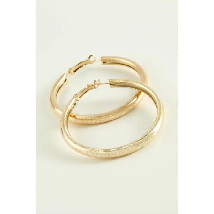 ieg™ Noktalı Halka Küpe 4,5 cm