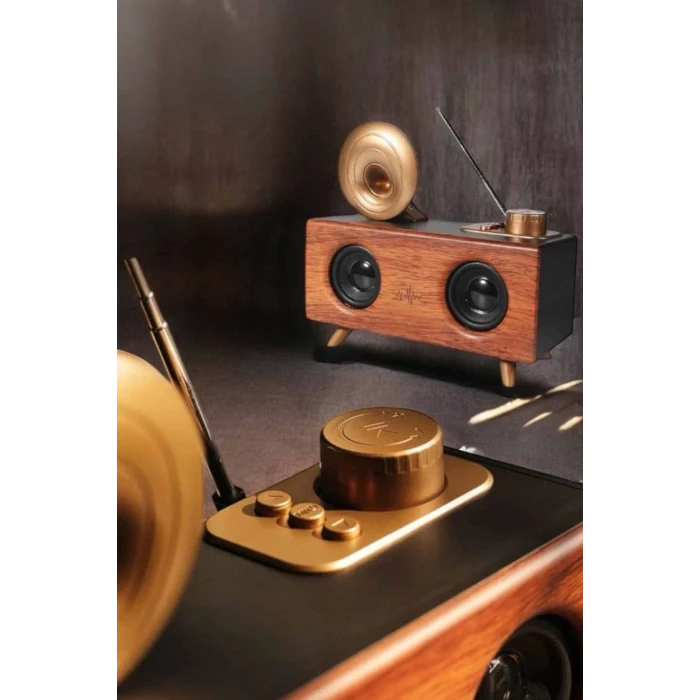 ieg™ Nostaljik Görünümlü Bluetooth Bağlantılı Speaker