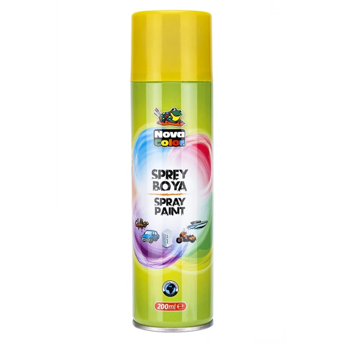 İEG Nova Color Sprey Boya 200 Ml Sarı