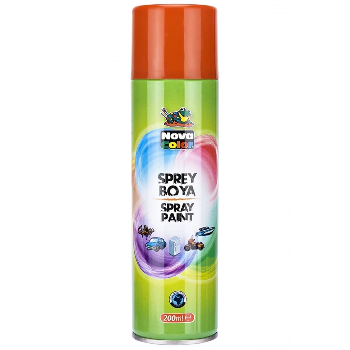İEG Nova Color Sprey Boya 200 Ml Turuncu