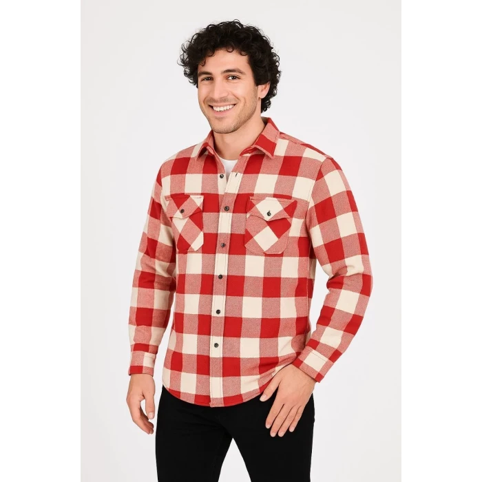 ieg™      Oduncu Gömlek Kırmızı -