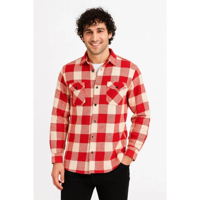 ieg™      Oduncu Gömlek Kırmızı -