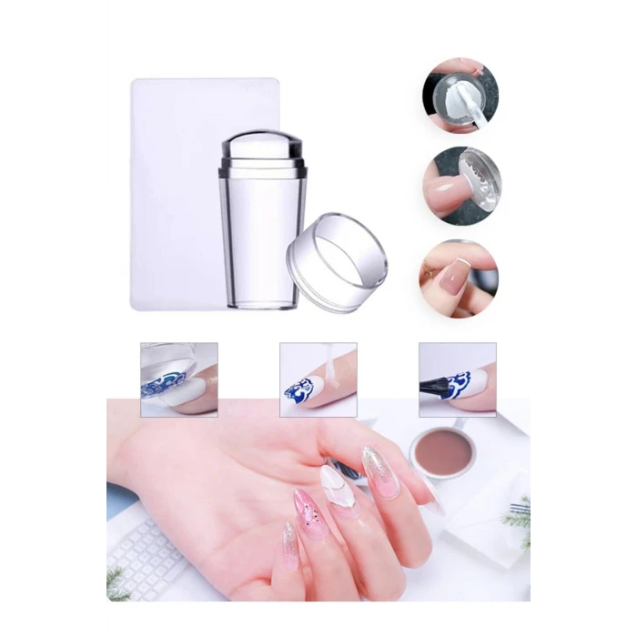 ieg™ Oje Baskısı İçin Silikon Başlıklı Transfer Dizayn Baskı Aparatı