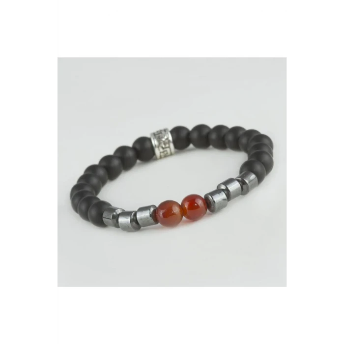 ieg™ Onix-Hematit Doğaltaş Bileklik