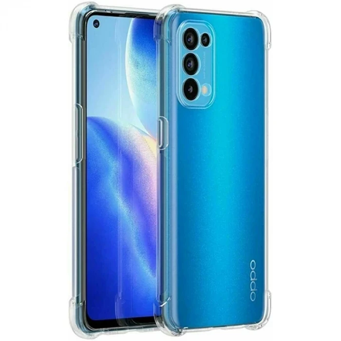 ieg™ Oppo Reno A15 - A15s Kamera Korumalı Shockproof Silikon Kılıf