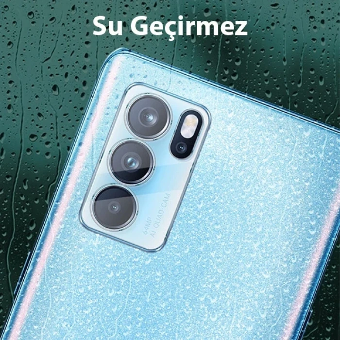 ieg™ Oppo Reno6 Pro 3d Full Tempered Cam Kamera Koruyucu