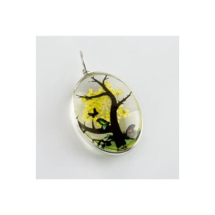 ieg™ Oval Canlı Kolye Ucu 3 cm