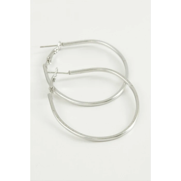 ieg™ Oval Halka Küpe 5 cm