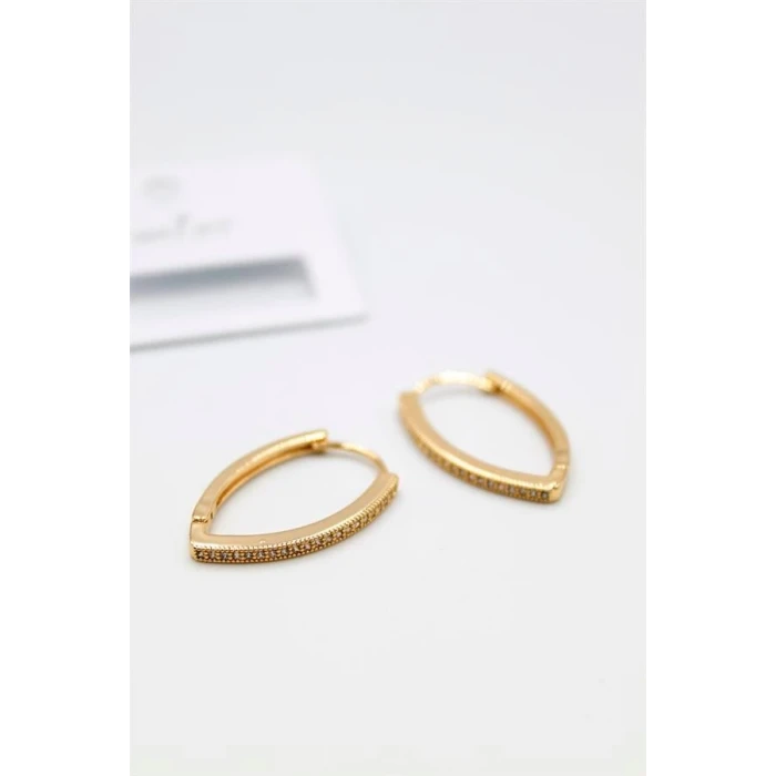 ieg™ Oval Halka Küpe - Altın