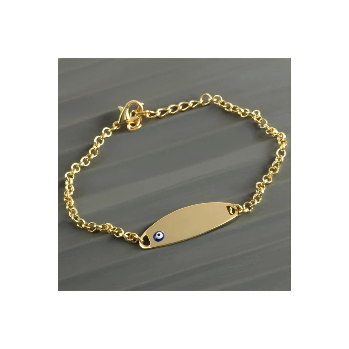 ieg™ Oval İsim Yazılabilir Boş Plaka Bileklik