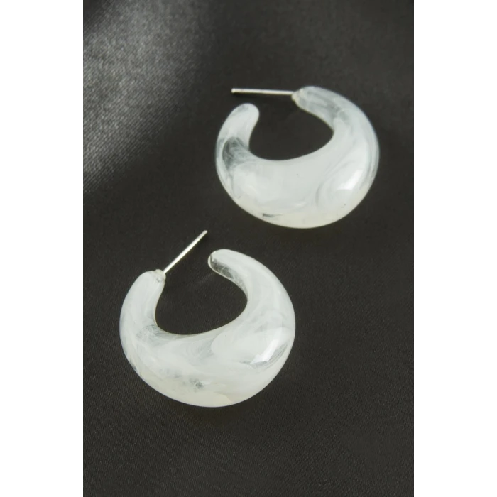 ieg™ Oval Plastik Küpe