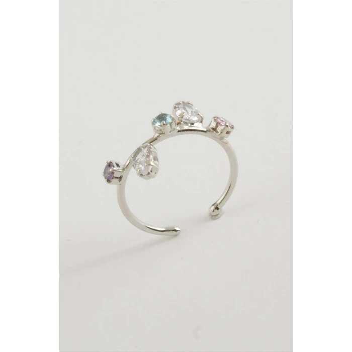 ieg™ Oval Renkli Taşlı Yüzük