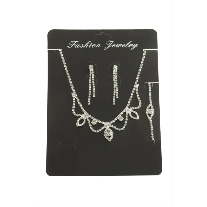 ieg™ Oval Taşlı Set Kolye