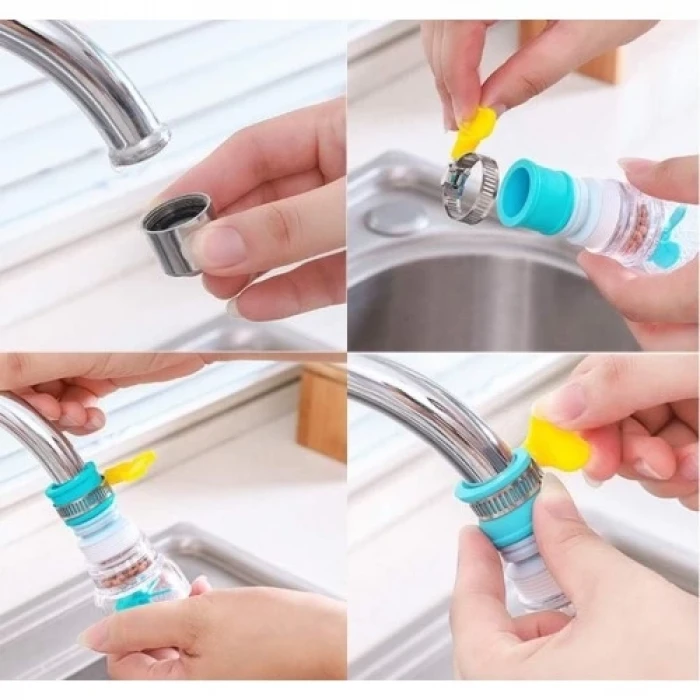 ieg™ Oynar Başlıklı  Pervaneli Taşlı Musluk Başlığı