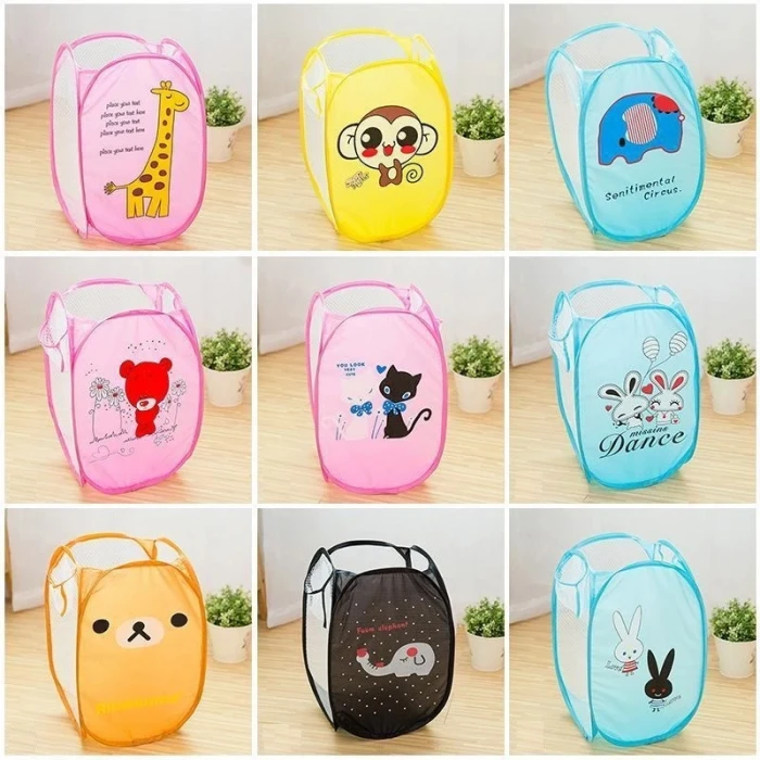 ieg™ Oyuncak Ve Çamaşır Sepeti - Hayvan Figürlü - Yeni Dev Boy