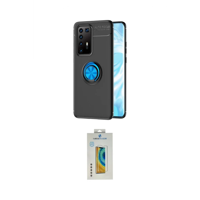 ieg™ P40 Pro Kılıf Yankı Form Prime - Şeffaf Polymer Nano Ekran Koruyucu