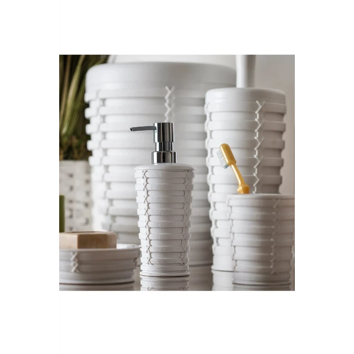 ieg™ Palm Tuvalet Fırçası Beyaz -E22