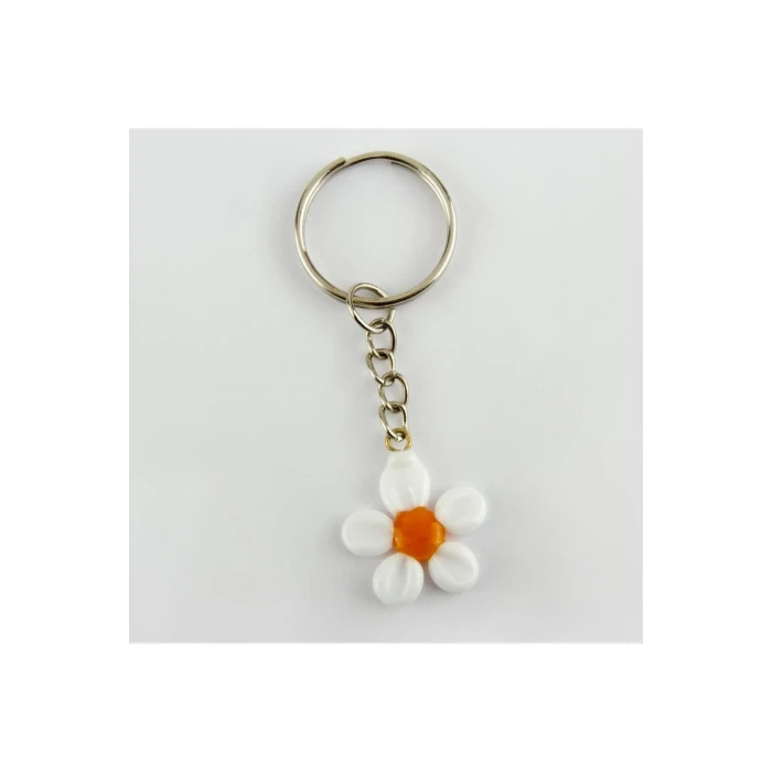 ieg™ Papatya Figürlü Cam Anahtarlık