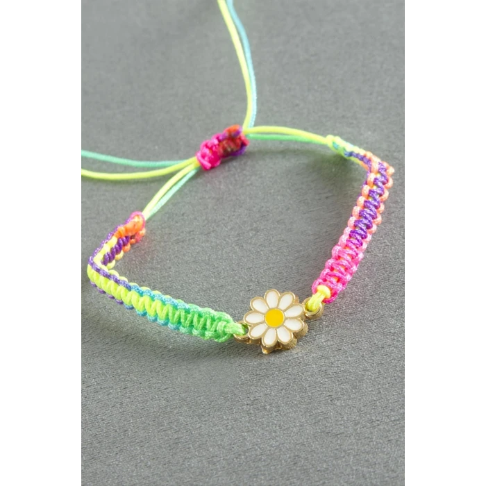 ieg™ Papatya Makrome İp Bileklik