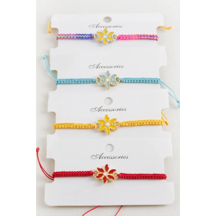 ieg™ Papatya Makrome Örgülü Bileklik