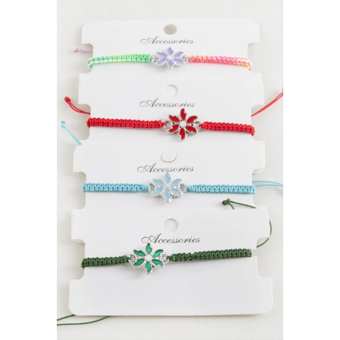 ieg™ Papatya Makrome Örgülü Bileklik