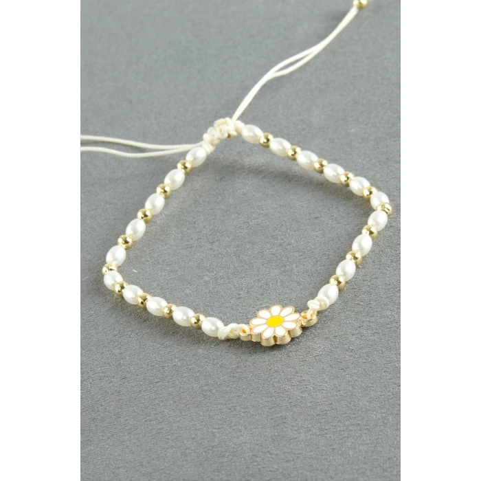 ieg™ Papatya Oval İnci Bileklik