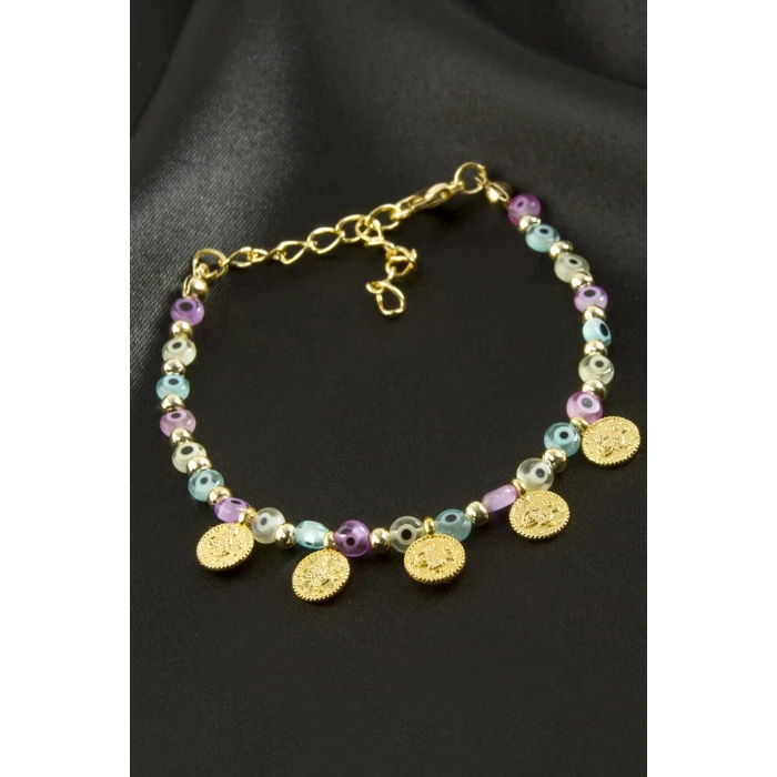 ieg™ Para Nazarlı Boncuklu Bileklik