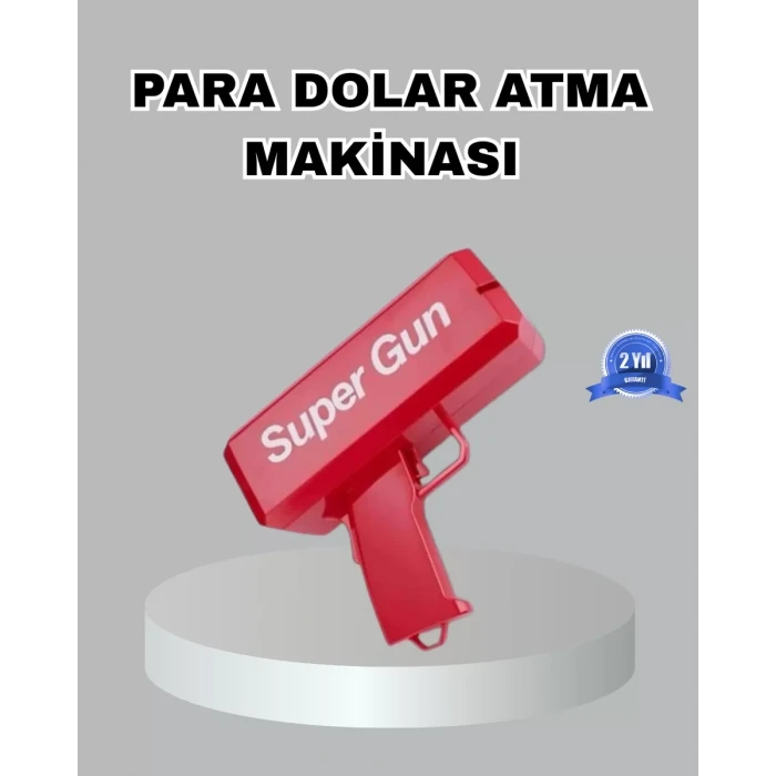 ieg™ Para Saçma Makinesi Kırmızı Model 100’lü Para Hediyeli
