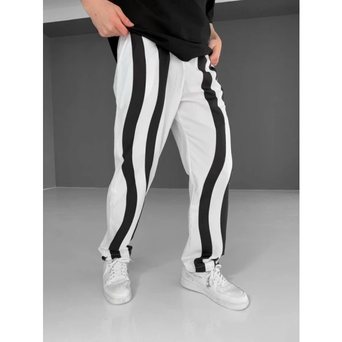 ieg™ Paraşüt Kumaş Eşofman - Beyaz