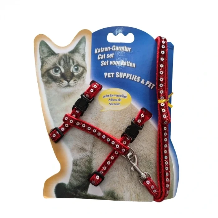 ieg™ Parlak Kedi Gezdirme Göğüs Tasması