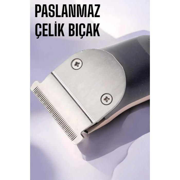 ieg™ Paslanmaz Çelik Bıçaklı Hassas Çelik Bıçaklı Tıraş Makinesi