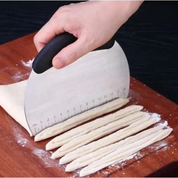 ieg™ Paslanmaz Çelik Hamur Kesme ve Şekillendirme Spatulası