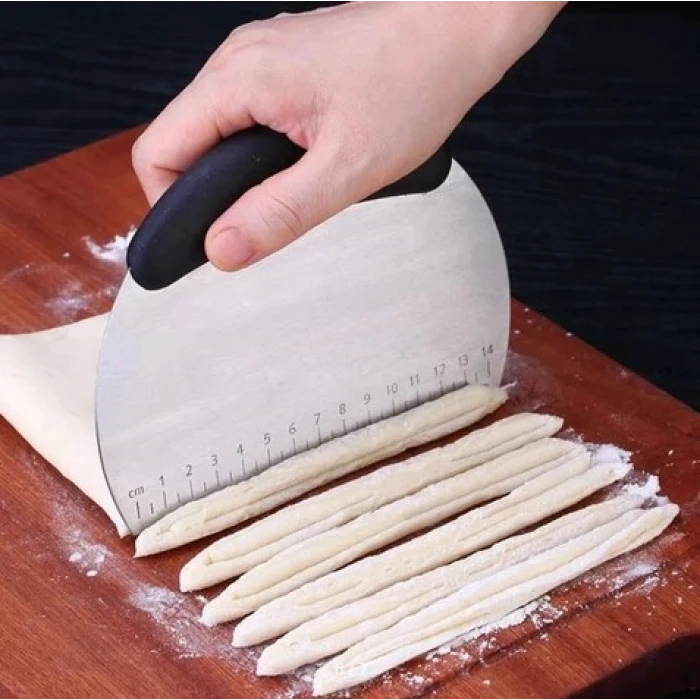 ieg™ Paslanmaz Çelik Hamur Kesme ve Şekillendirme Spatulası