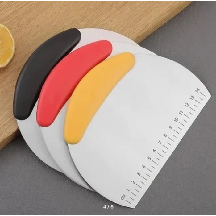 ieg™ Paslanmaz Çelik Hamur Kesme ve Şekillendirme Spatulası