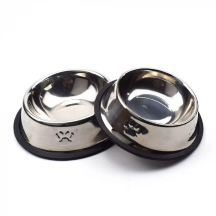 ieg™ Paslanmaz Çelik Metal Mama Kabı 18 cm.