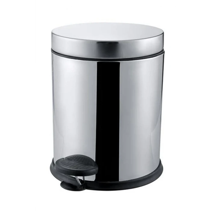 ieg™ Paslanmaz Lüks Pedallı Çöp Kovası 3 Lt -56345