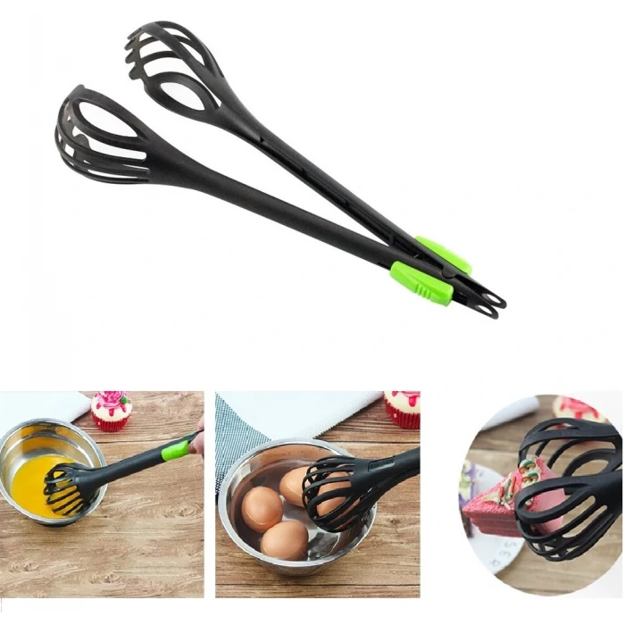 ieg™ Paslanmaz Mutfak Maşası - 27 Cm Mangal Barbekü Maşası
