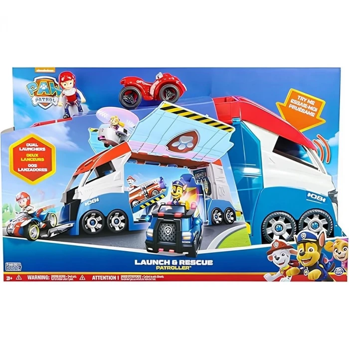 ieg™ Paw Patrol Yeni Patroller Aracı ve Figür Oyun Seti