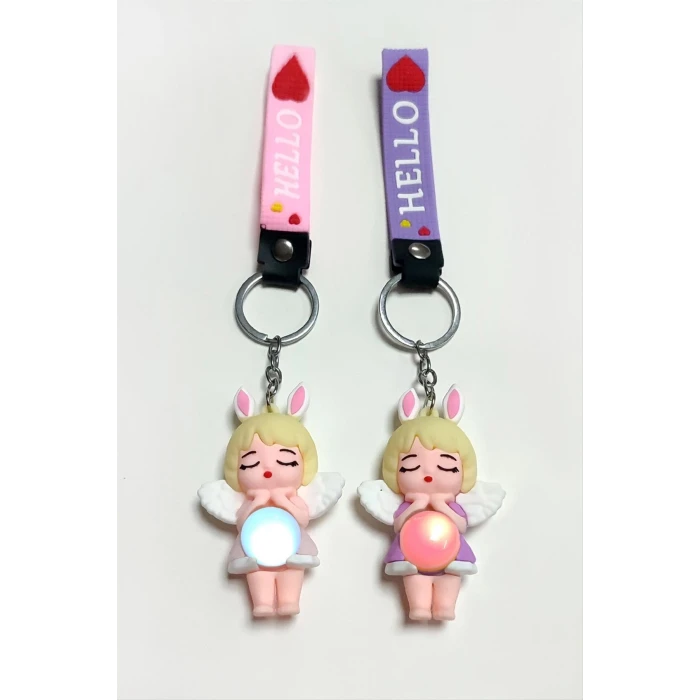 ieg™ Peri Işıklı Silikon Anahtarlık