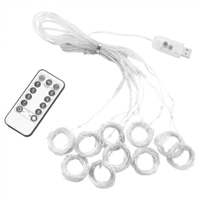 ieg™ Peri Perde Led 3*3m 300 Led Gün Işığı