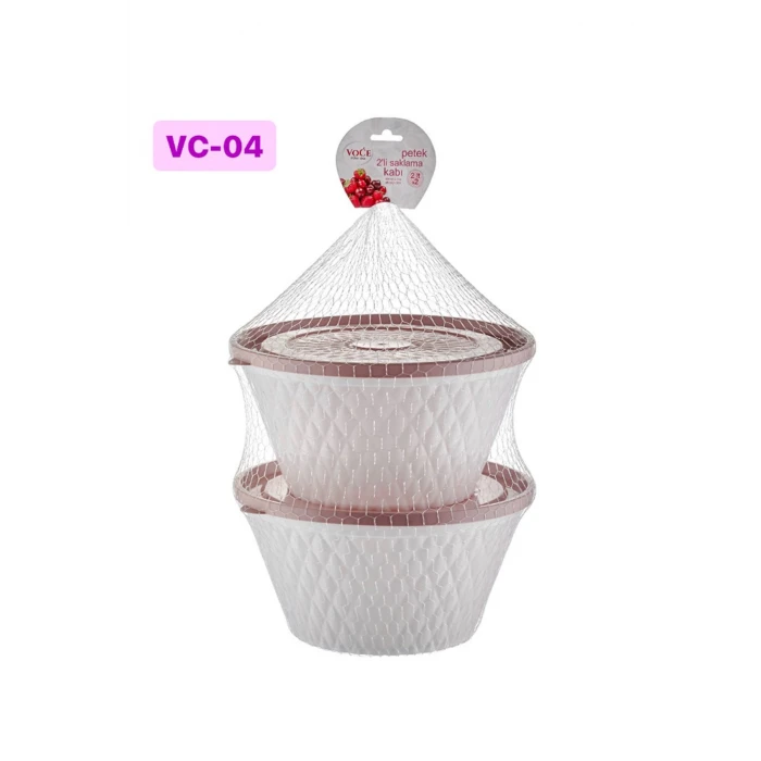 İEG Petek İkili Saklama Kabı 2 Lt Vc-04