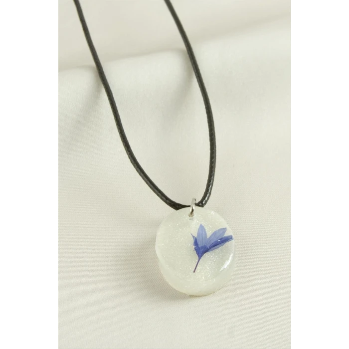 ieg™ Peygamber Çiçeği Oval Epoksi Kolye