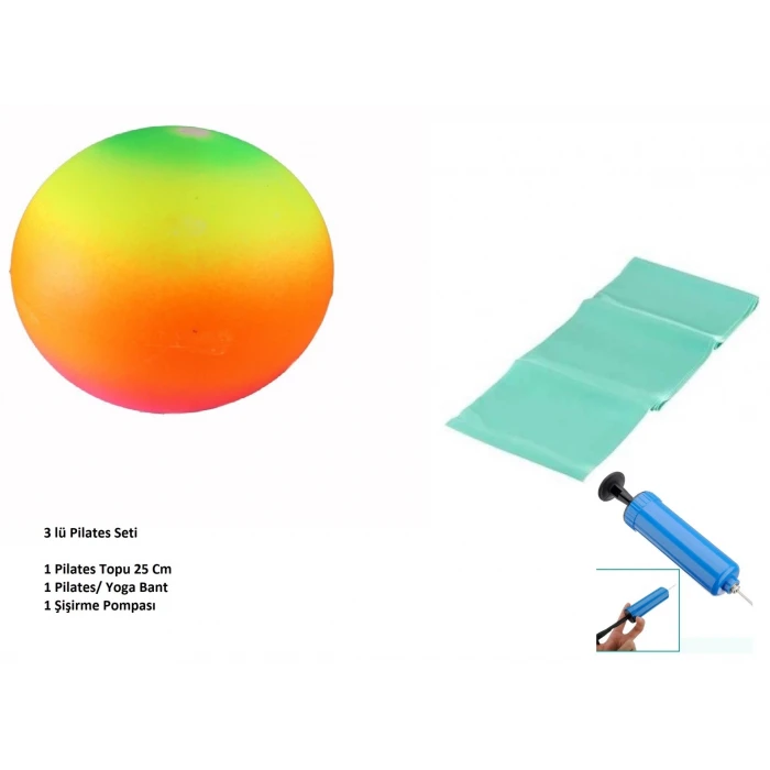 ieg™ Pilates Seti - Top - Pompa - Bant